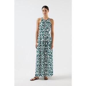 Bird & Knoll Giovanna Maxi Dress in Kaleidoscope Print